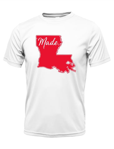 Louisiana Made T-shirt (White)